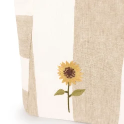 Sunflower Linen Tote Bag