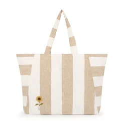 Sunflower Linen Tote Bag