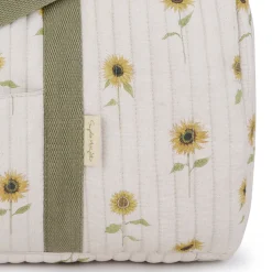 Sunflower Quilted Weekend Bag