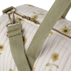 Sunflower Quilted Weekend Bag