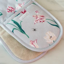 Tulips Double Oven Glove