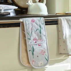 Tulips Double Oven Glove