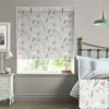 Tulips Pale Grey Made to Measure Roller Blind