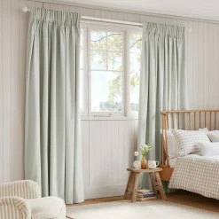 Uppingham Mint Made to Measure Curtains