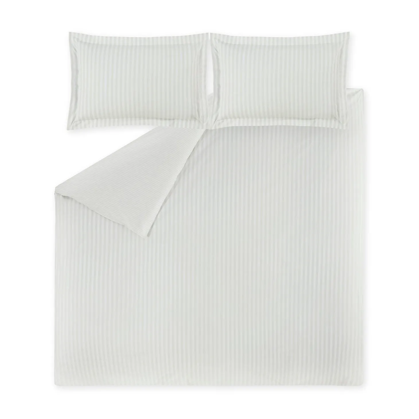 Uppingham Mint Stripe Bedding Set