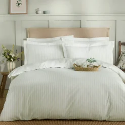 Uppingham Mint Stripe Bedding Set