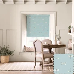 Watercolour Dragonfly Blue Made to Measure Roller Blind