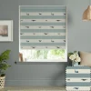 Whales Deep Duck Egg Made to Measure Roller Blind