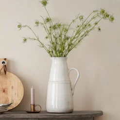 White Ceramic Jug