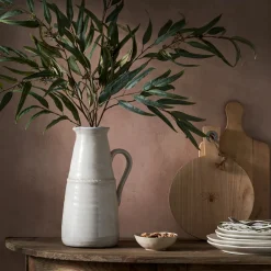 White Ceramic Jug