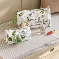 Wild Floral Makeup Bag