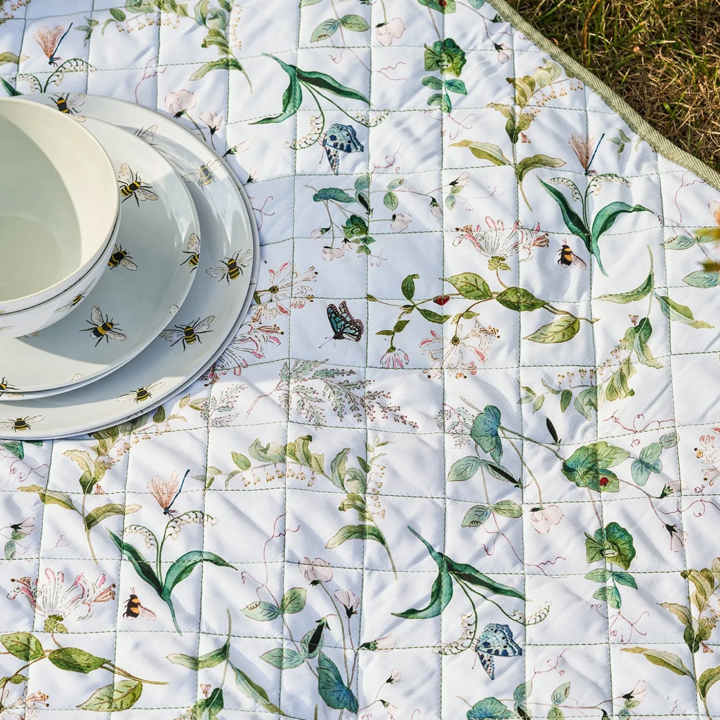Wild Floral Picnic Blanket