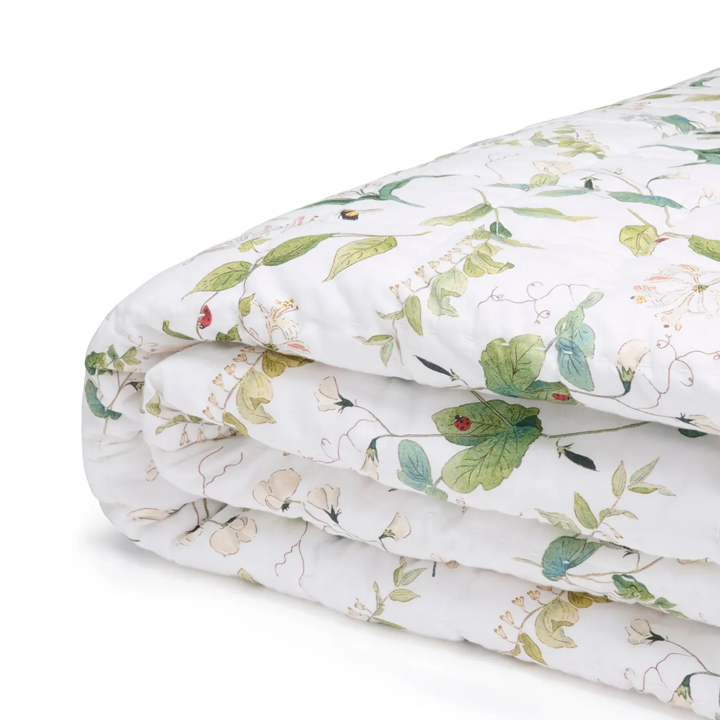 Wild Floral Quilted Throw