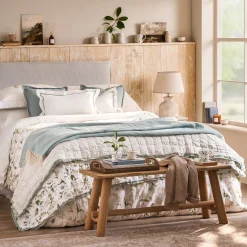 Wild Floral Quilted Throw