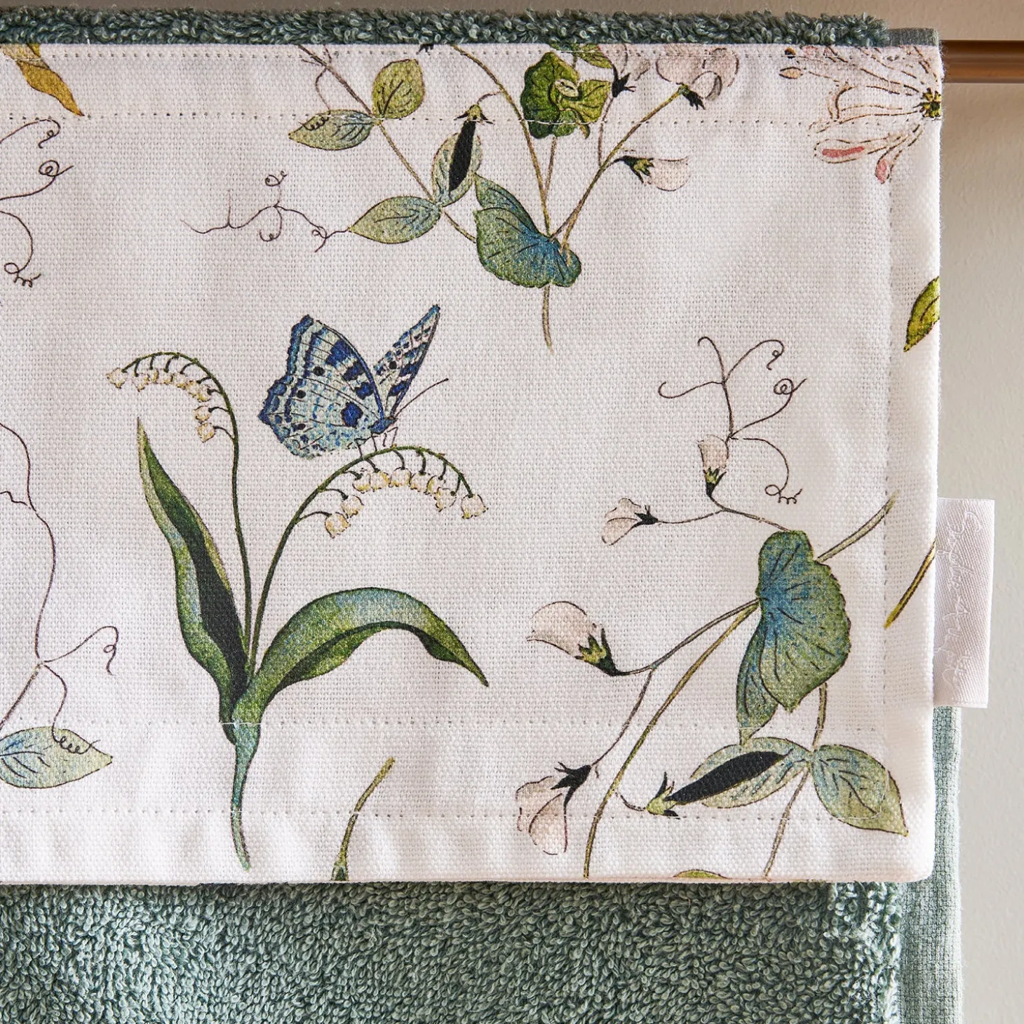 Wild Floral Roller Hand Towel