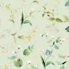Wild Floral Soft Green Made to Measure Roller Blind