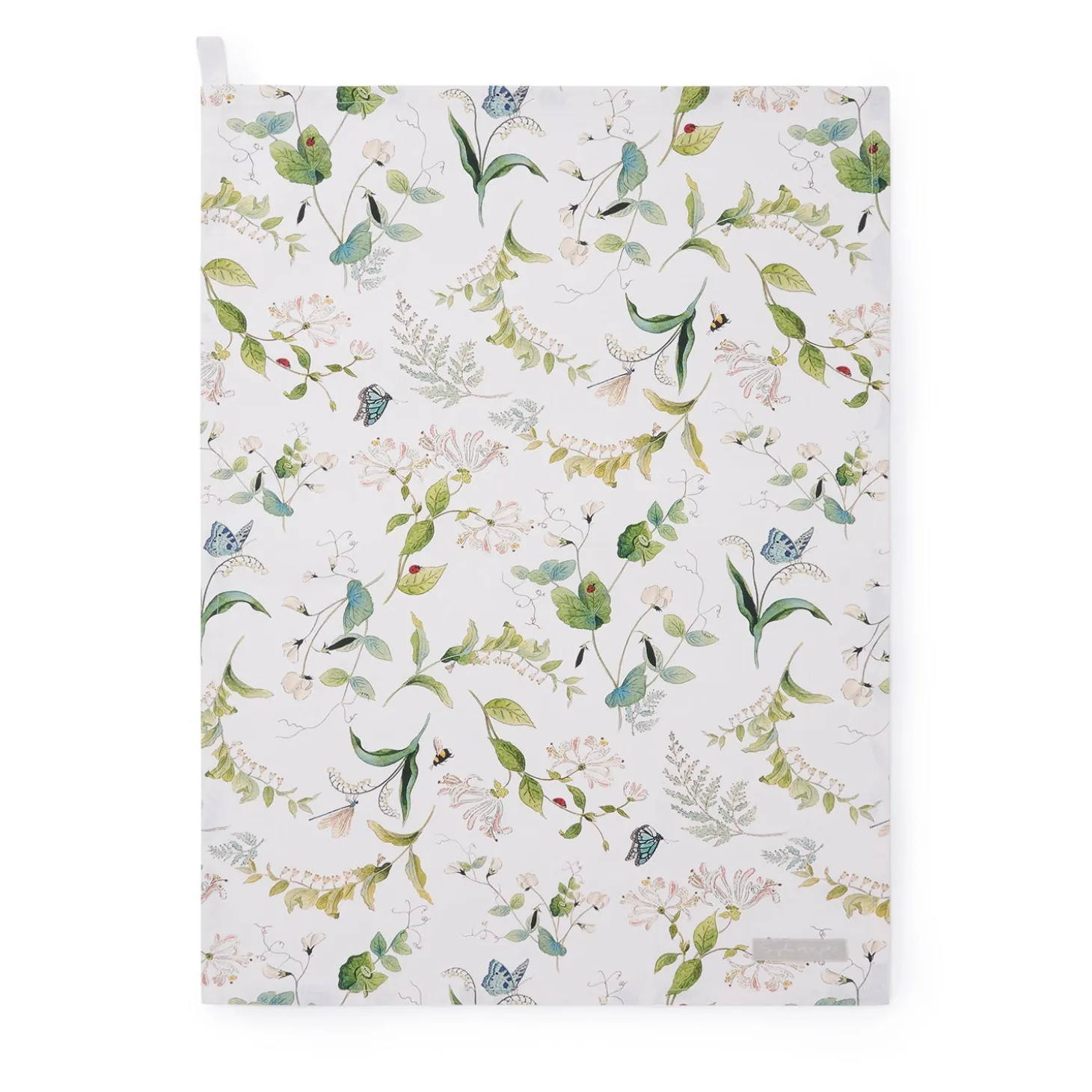 Wild Floral Tea Towel