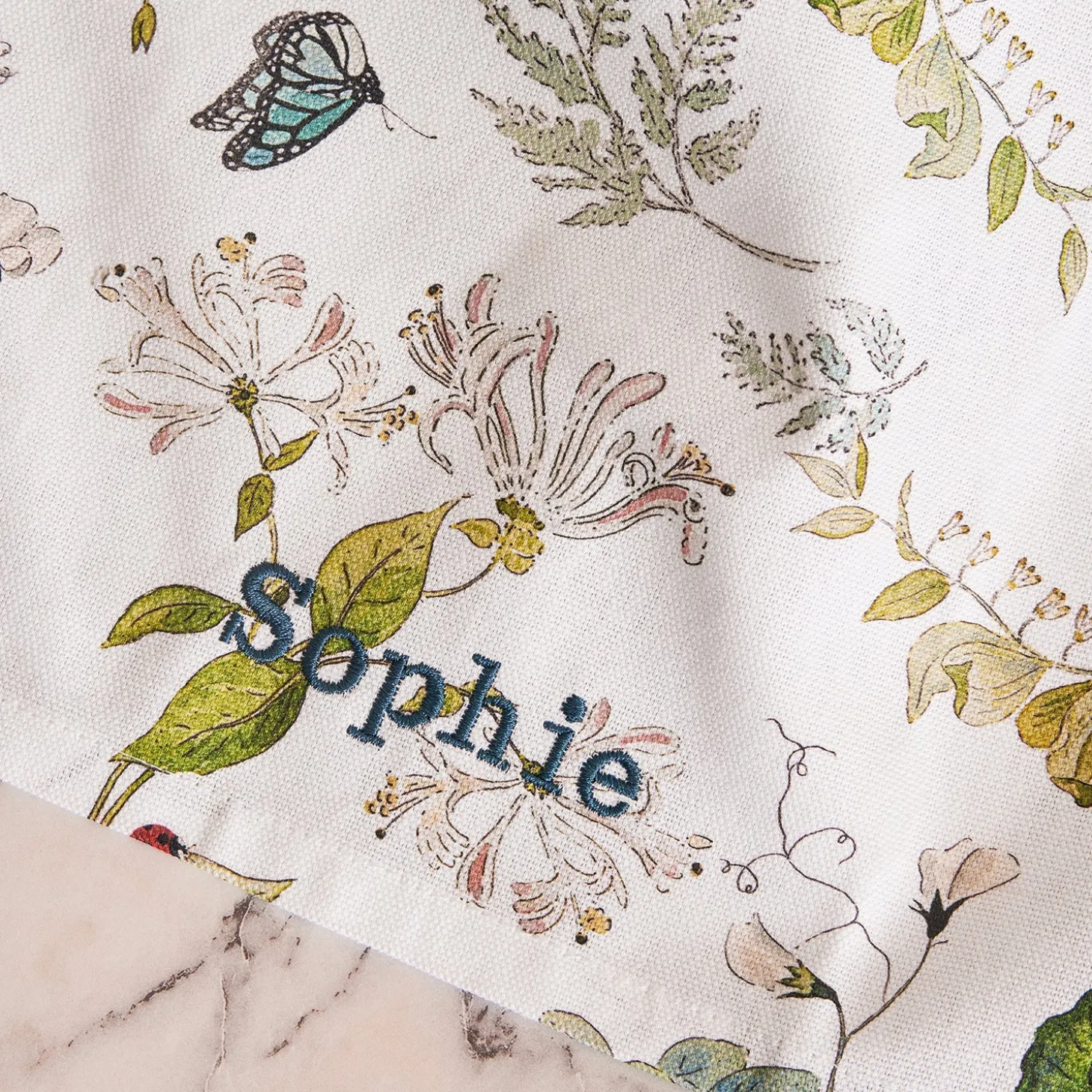 Wild Floral Tea Towel