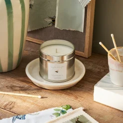Wild Floral Tin Candle
