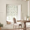 Wild Floral White Made to Measure Roller Blind
