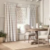 Wild Floral White Made to Measure Roman Blind