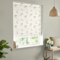 Wild Savannah Off White Made to Measure Roman Blind