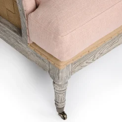 Witham Armchair - Dusty Pink