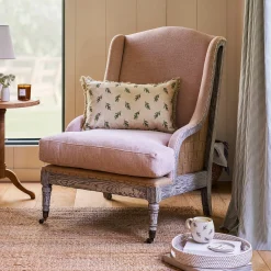 Witham Armchair - Dusty Pink
