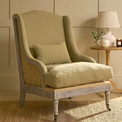 Witham Armchair - Olive Green