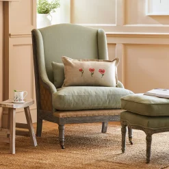 Witham Armchair - Pale Green