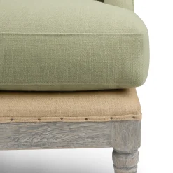 Witham Armchair - Pale Green