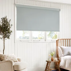 Witham Blue Made to Measure Roller Blind