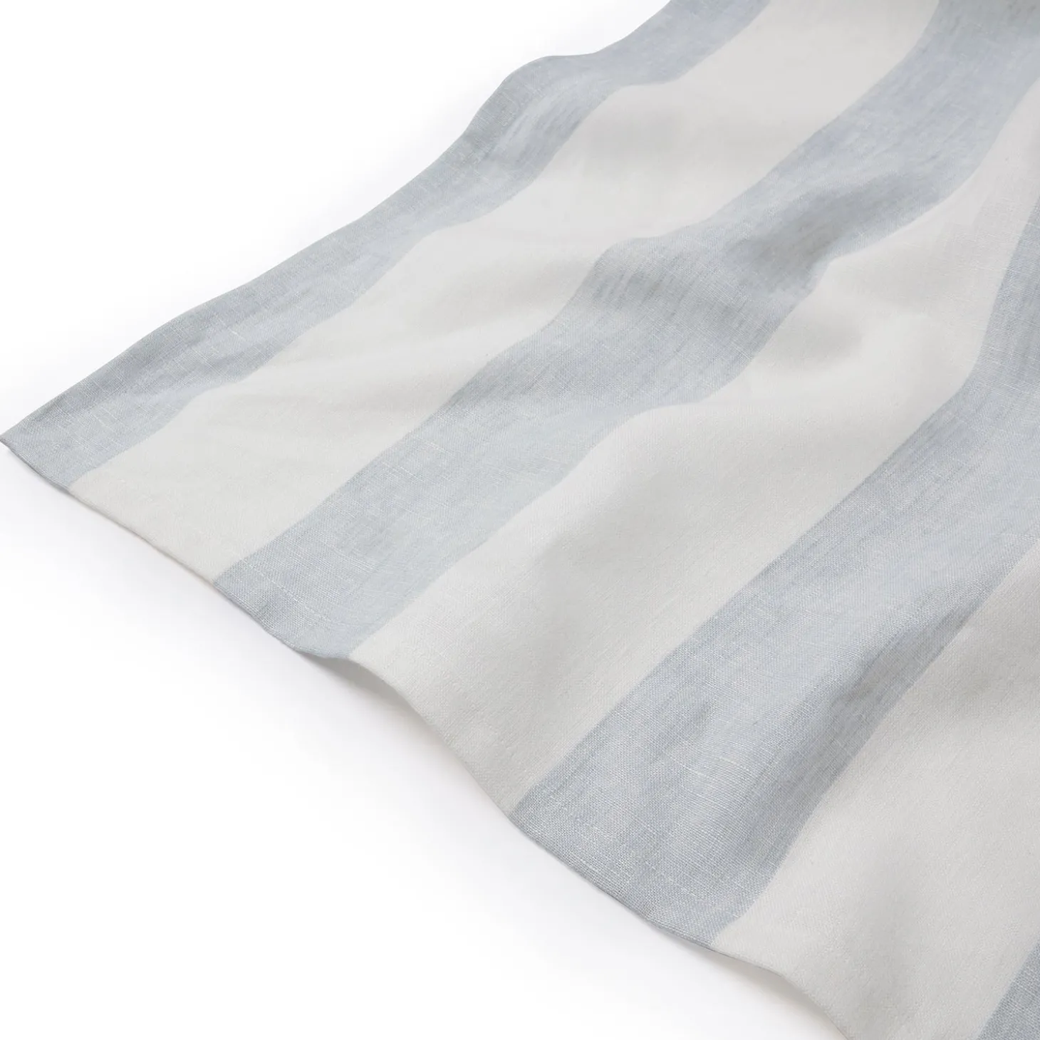 Witham Blue Stripe Linen Tablecloth
