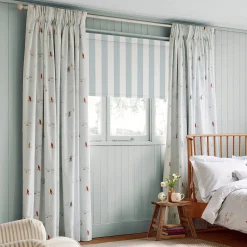 Witham Blue Stripe Made to Measure Roller Blind