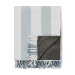 Witham Blue Stripe Woven Picnic Blanket