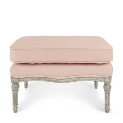Witham Footstool - Dusty Pink