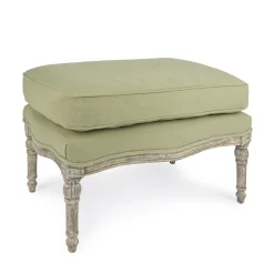 Witham Footstool - Pale Green