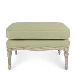 Witham Footstool - Pale Green