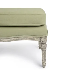 Witham Footstool - Pale Green