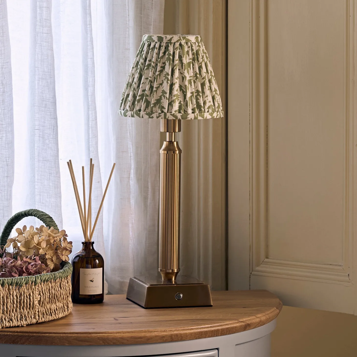 Witham Green Leaf Lampshade