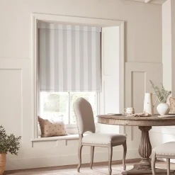 Witham Grey Stripe Made to Measure Roller Blind