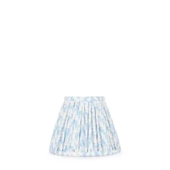 Witham Light Blue Leaf Lampshade
