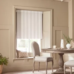 Witham Off White Stripe Made to Measure Roller Blind