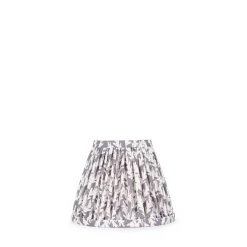 Witham Pearl Grey Leaf Lampshade
