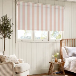 Witham Pink Stripe Made to Measure Roller Blind