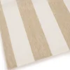 Witham Sand Stripe Linen Tablecloth