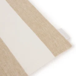 Witham Sand Stripe Linen Washable Placemats (Set of 2)