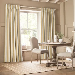 Witham Sand Stripe Made to Measure Curtains