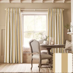 Witham Sand Stripe Made to Measure Curtains