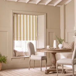 Witham Sand Stripe Made to Measure Roman Blind